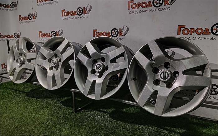 К-кт литых дисков R16 NISSAN 5х114,3/66,1/40 23110 - фото 31479