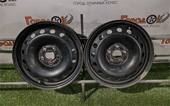 Пара штам. дисков R15 VOLKSWAGEN 5х100/57,1/38 23889